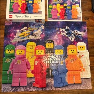 Space Stars Lego puzzle